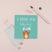 Load image into Gallery viewer, New Baby Boy Card